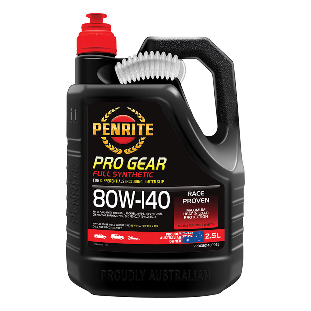 PENRITE GEAR OIL 80W-140, 2.5L – MONSTER OFFROAD
