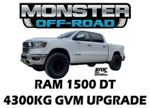 Load image into Gallery viewer, MONSTER OFFROAD RAM 1500 DT (COIL) 4300KG GVM UPGRADE (PRE-REGO SECOND STAGE OF MANUFACTURE)