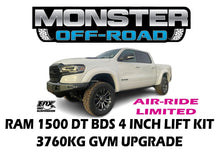 Load image into Gallery viewer, MONSTER OFFROAD RAM 1500 DT LIMITED (AIR RIDE) 4 INCH LIFT AND 35's + 1 TON TAX WRITE OFF GVM UPGRADE (PRE-REGO SECOND STAGE OF MANUFACTURE)