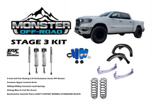 Load image into Gallery viewer, MONSTER OFFROAD RAM 1500 DT (COIL) 3810KG GVM UPGRADE (POST REGO)