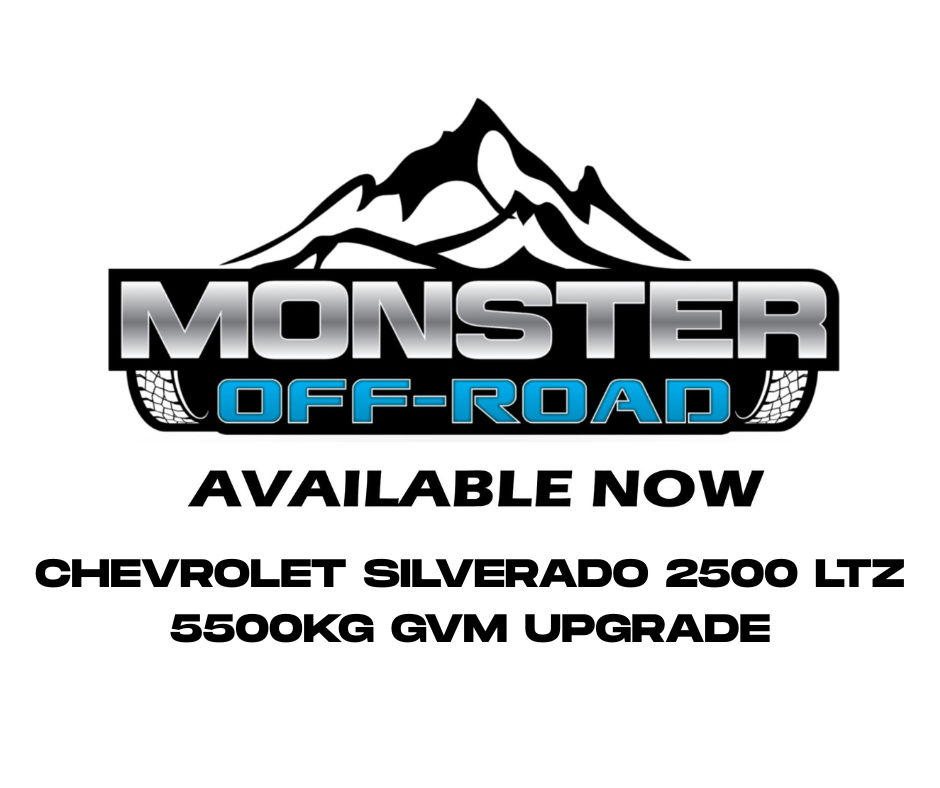 MONSTER OFFROAD CHEVROLET SILVERADO 2500 LTZ 5500KG GVM UPGRADE