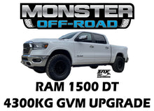 Load image into Gallery viewer, MONSTER OFFROAD RAM 1500 DT (COIL) 4300KG GVM UPGRADE (PRE-REGO SECOND STAGE OF MANUFACTURE)
