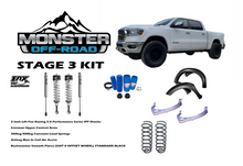 Load image into Gallery viewer, MONSTER OFFROAD RAM 1500 DT (COIL) 3810KG GVM UPGRADE (PRE-REGO SECOND STAGE OF MANUFACTURE)
